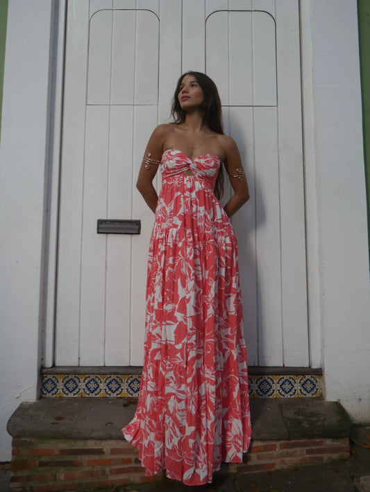 CORAL DRESS
